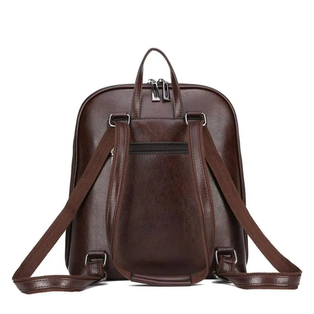 Classic Double-Zip Backpack - Sleek Design