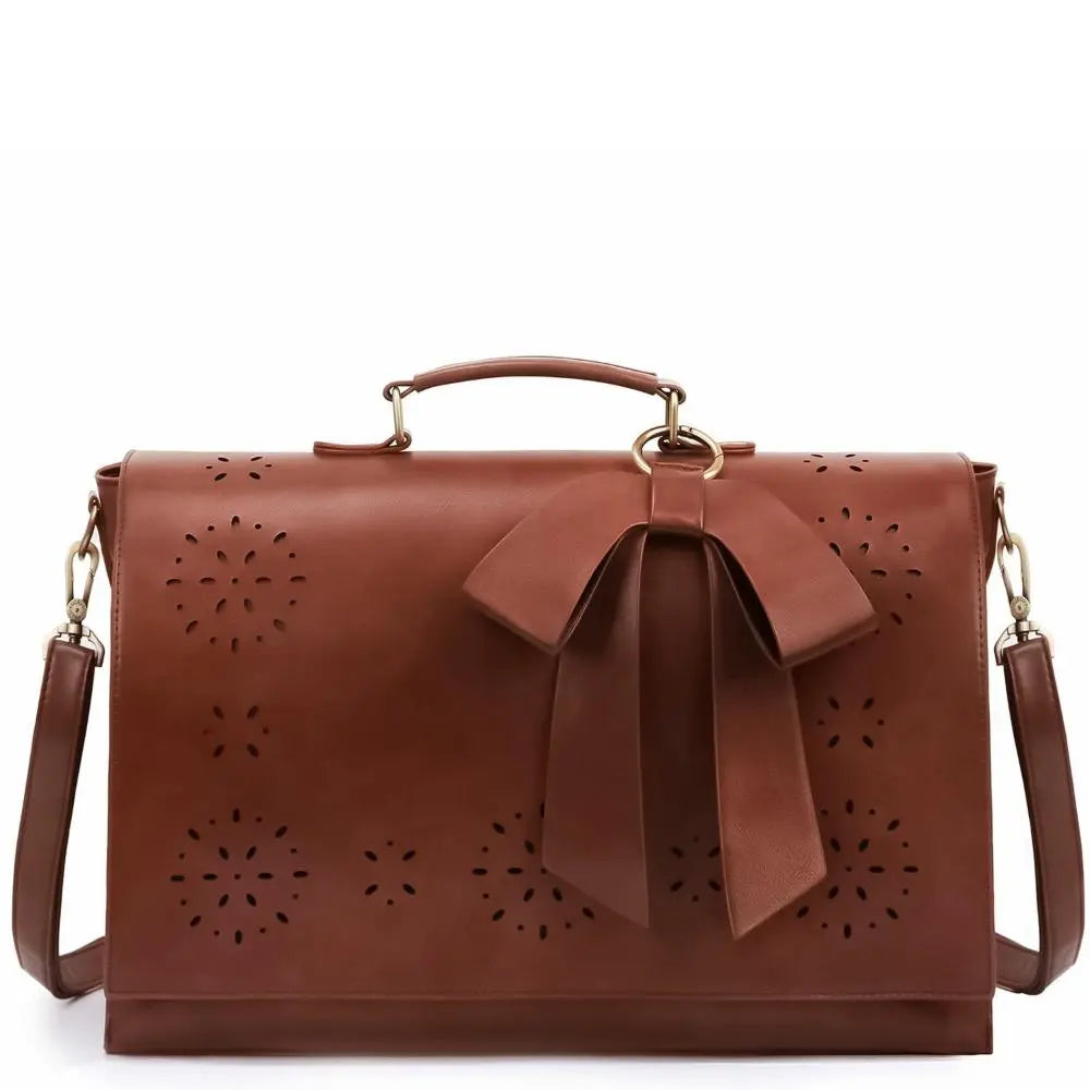 Grace’s Elegant Bow-Tie Satchel