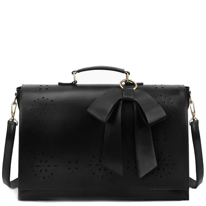 Grace’s Elegant Bow-Tie Satchel