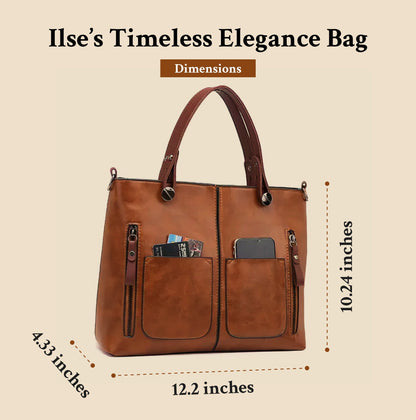 Ilse’s Timeless Elegance | Leather Shoulder Bag