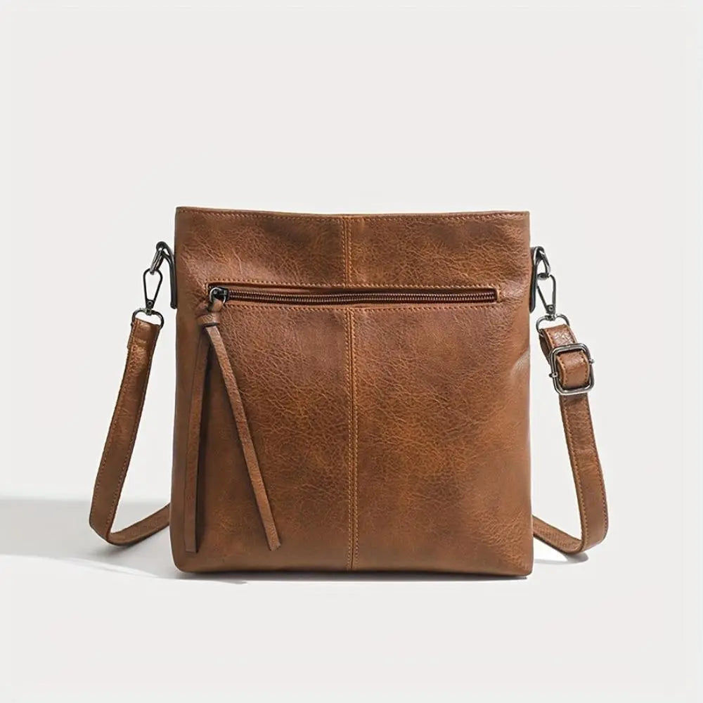 Lena Retro Square Crossbody Bag