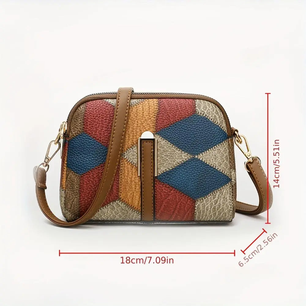 Luna Patchwork Mini Crossbody Bag