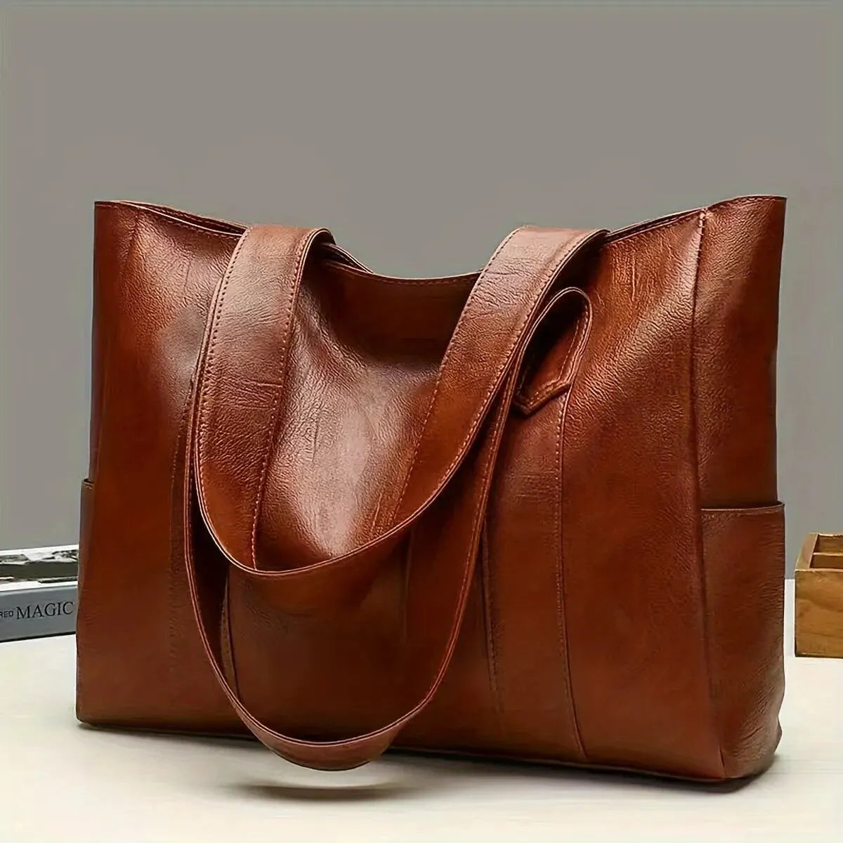 Martha’s Timeless Elegance | Leather Bag